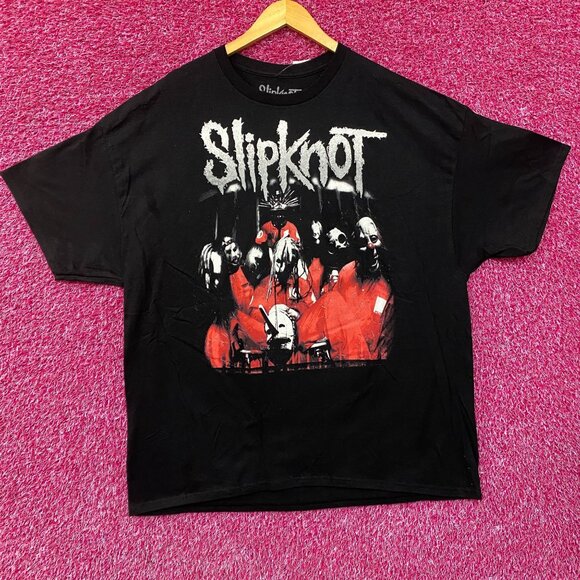 Slipknot Heavy Metal Band Self-Titled Album Cover Art T-Shirt 2XL - Picture 1 of 5